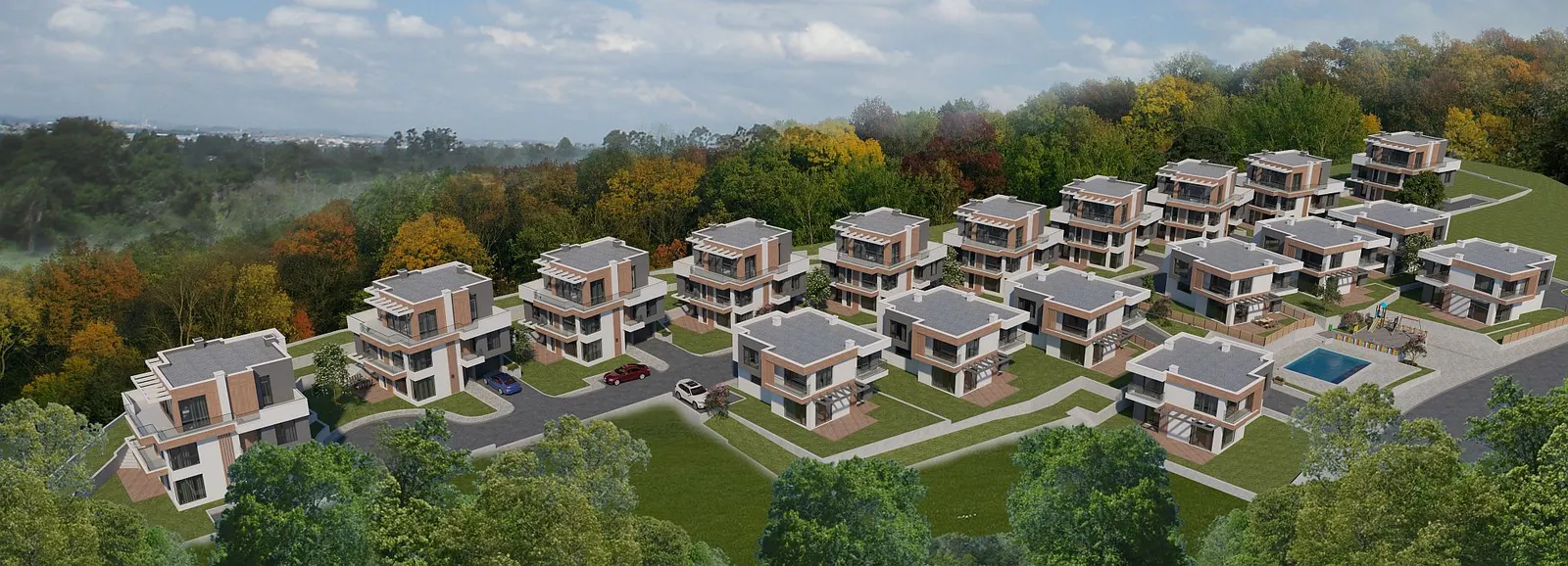 Общ изглед на комплекс Kallista Village